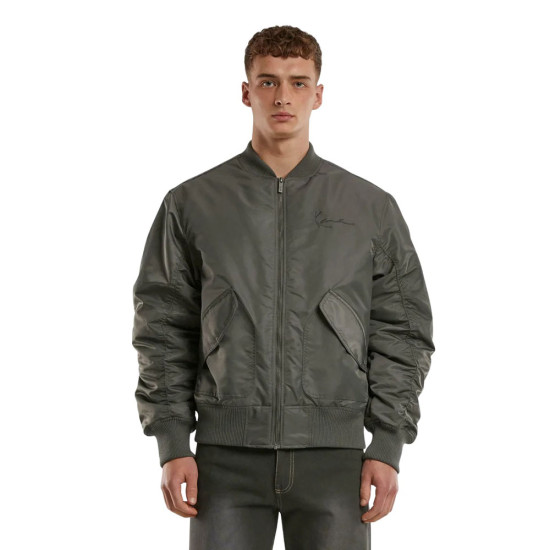 Karl Kani Ανδρικό μπουφάν Small Signature Distressed Bomber Jacket